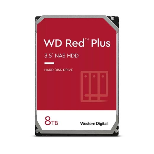 Ổ cứng Western Red Plus 8Tb WD80EFBX 3.5 Inch 7200rpm 256Mb