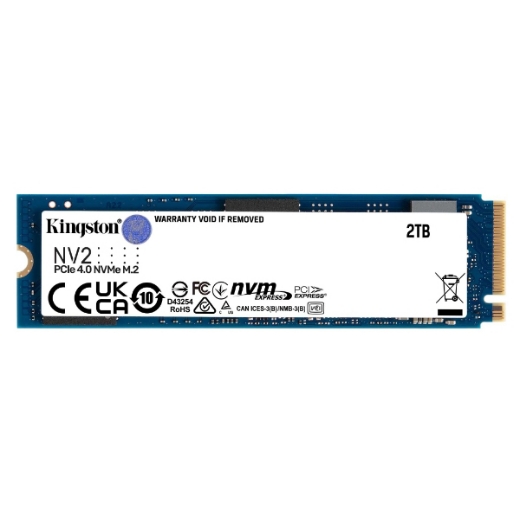 Ổ SSD Kingston NV2 2Tb PCIe NVMe Gen4x4 M2.2280