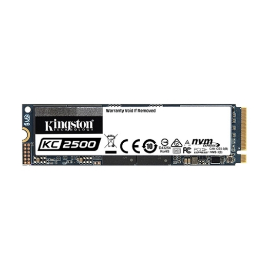 Ổ SSD Kingston SKC2500 1Tb PCIe NVMe Gen3x4 M2.2280 (đọc: 3500MB/s /ghi: 2900MB/s)