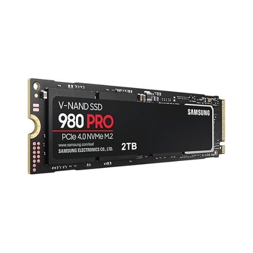 Ổ SSD Samsung 980 Pro 2TB PCIe Gen4x4 NVMe M2.2280 MZ-V8P2T0BW (đọc: 7000MB/s /ghi: 5100MB/s)