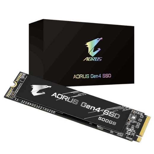 Ổ SSD Gigabyte Aorus 500Gb PCIe NVMe™ M2-2280 (đọc: 5000MB/s /ghi: 2500MB/s)