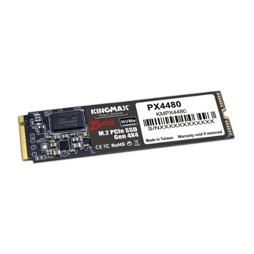 Ổ SSD Kingmax PX4480 500Gb NVMe PCIe Gen4x4 M.2 2280 (đọc: 5000MBps /ghi: 2500MBps)