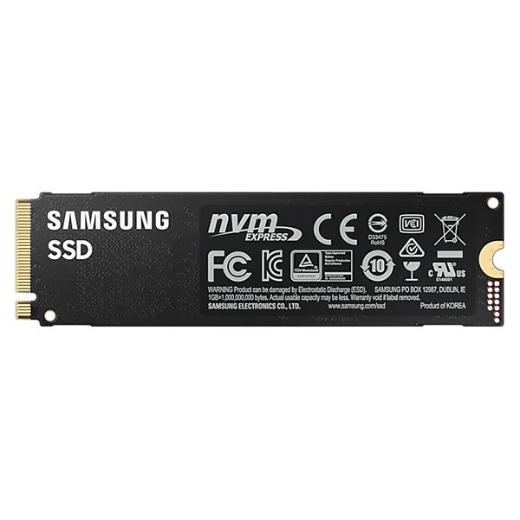 Ổ SSD Samsung 980 Pro 1Tb PCIe Gen4x4 NVMe M2.2280 MZ-V8P1T0BW (đọc: 7000MB/s /ghi: 5000MB/s)