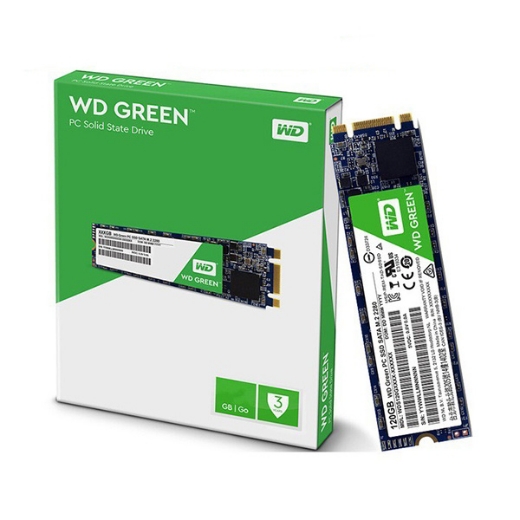 Ổ SSD Western Green 120Gb M2.2280 (đọc: 540MB/s /ghi: 430MB/s)