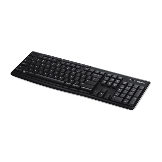 Bàn phím không dây Logitech K270 Màu đen 