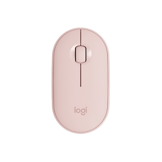 Chuột không dây Logitech Pebble M350 silent Màu hồng (Bluetooth, Wireless)