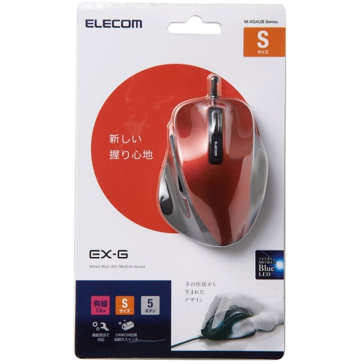 Chuột Elecom M-XG4UBRD-G (USB, Có dây)
