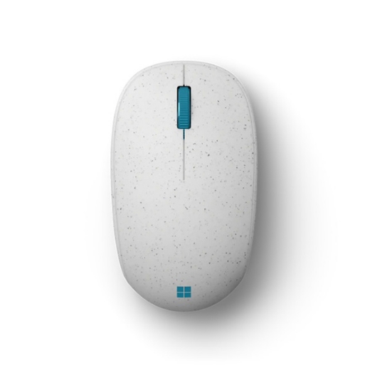 Chuột không dây Bluetooth Microsoft Ocean Plastic (Xám trắng)