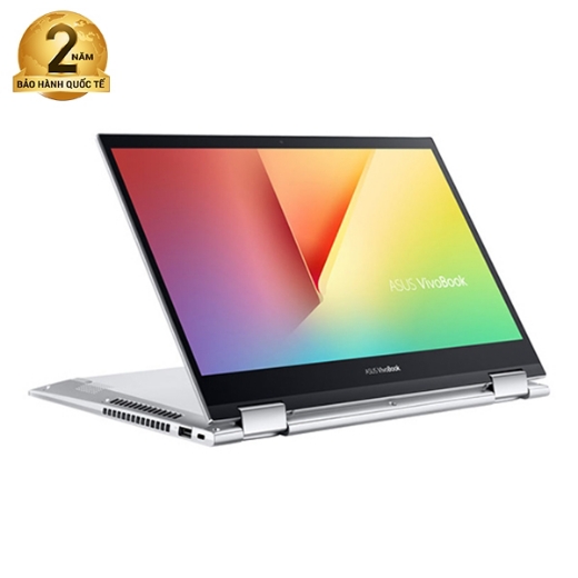 Laptop Asus Vivobook Flip TP470EA-EC346W (i3-1115G4/ 4GB/ 512GB SSD/ 14FHD Touch/ VGA ON/ Win11/ Silver/ Pen)