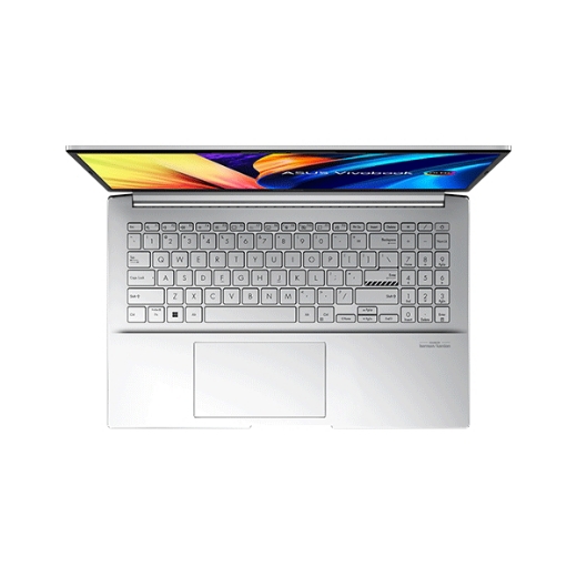 Laptop Asus Vivobook Pro 15 OLED M6500RC-MA004W (R7-6800H/ 16GB/ 512GB SSD/ 15.6 OLED 2.8K/ RTX 3050 4GB DDR6/ Win11/ Silver)