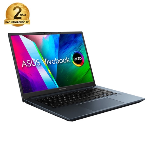 Laptop Asus Vivobook Pro M3401QA-KM040W (R7-5800H/ 8GB/ 512GB SSD/ 14 OLED WQXGA+/ AMD Radeon/ Win11/ Xanh xám)