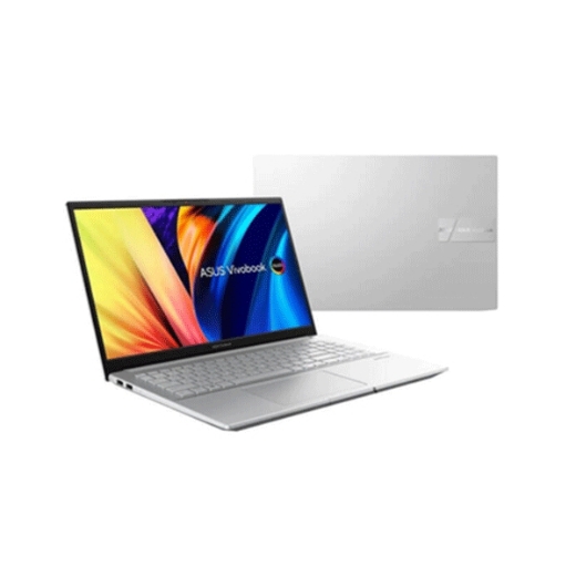 Laptop Asus Vivobook Pro OLED M6500QC-MA002W (R5-5600H/ 16GB/ 512GB SSD/ 15.6inch 2.8K OLED/ RTX 3050 4GB DDR6/ Win11/ Silver)