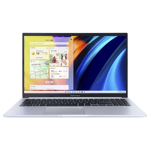 Laptop Asus Vivobook X1502ZA-EJ129W (Core i7 1260P/ 8GB/ 512GB SSD/ Intel Iris Xe Graphics/ 15.6inch Full HD/ Windows 11 Home/ Silver/ Vỏ nhựa)