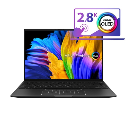 Laptop Asus Zenbook 14X OLED UM5401QA R5-5600H/ 8GB/ 512GB SSD/ 14 OLED 2.8K/ VGA AMD/ Win11/ Black (KN209W)
