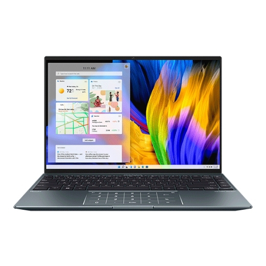 Laptop Asus Zenbook 14X OLED UX5401ZAS-KN130W (i5-12500H/ 16GB/ 512GB SSD/ 14inch 2K OLED Touch/ VGA ON/ Win11/ Grey/ U-LAN/ Túi)
