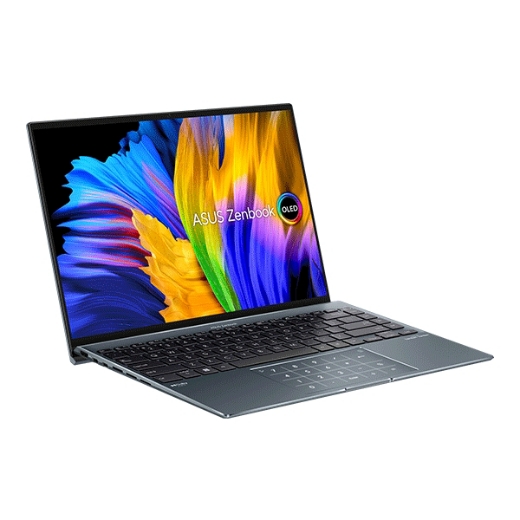 Laptop Asus Zenbook 14X OLED UX5401ZAS-KN130W (i5-12500H/ 16GB/ 512GB SSD/ 14inch 2K OLED Touch/ VGA ON/ Win11/ Grey/ U-LAN/ Túi)