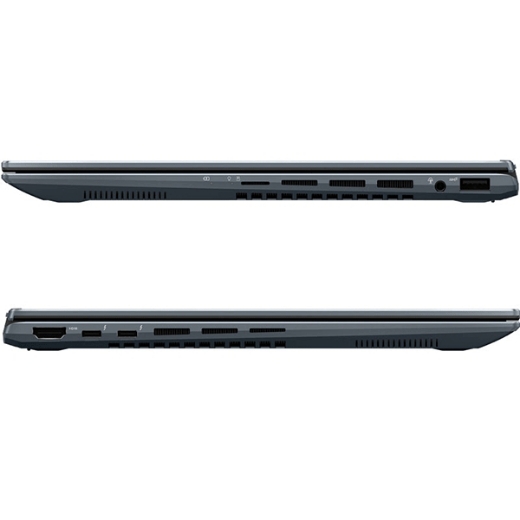 Laptop Asus Zenbook Flip 14 OLED UP5401ZA-KN101W (I7-12700H/ 16GB/ 512GB SSD/ 14 OLED 2.8K/ VGA Onboard/ Win11/ Grey/ U-LAN/ Pen/ Túi)