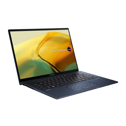 Laptop Asus Zenbook UX3402ZA-KM218W (i5-1240P/ 8GB/ 512Gb SSD/ 14.0 OLED WQXGA+/ VGA ON/ Win11/ Blue/ Túi Sleeve/ NumPad/ U-Lan)