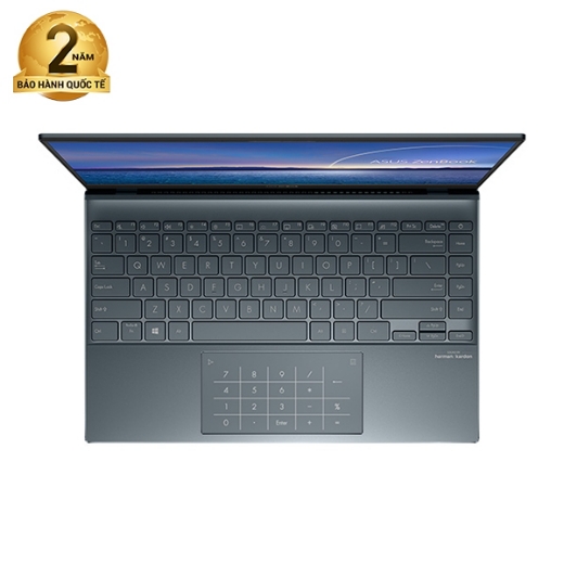 Laptop Asus Zenbook UX425EA-KI839W (i5-1135G7/ 8GB/ 512Gb SSD/ 14FHD/ VGA ON/ Win11/ Grey/ Túi Sleeve/ Cáp USB to RJ45/ NumPad)