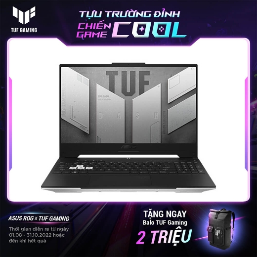 Laptop Asus TUF Gaming FX517ZC HN079W (I5 12450H/ 8GB/ 512GB SSD/ 15.6FHD-144Hz/ RTX3050 4GB/ Win11/ White/ RGB_KB)