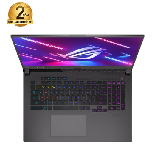 Laptop Asus Gaming ROG Strix G713RW-LL157W (R7-6800H/ 16GB/ 1TB SSD/ 17.3WQHD, 240Hz/ RTX3070 Ti 8GB DDR6/ Win11/ Xám/ Balo)