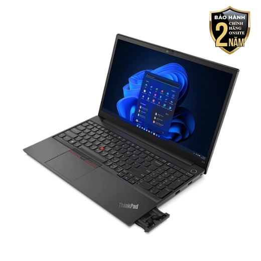 Máy tính xách tay Lenovo Thinkpad E15 GEN 4 21E600CMVA (Core i7 1255U/ 8GB/ 512GB SSD/ Intel Iris Xe Graphics/ 15.6inch Full HD/ DOS/ Black/ Carbon Fiber/2Y)